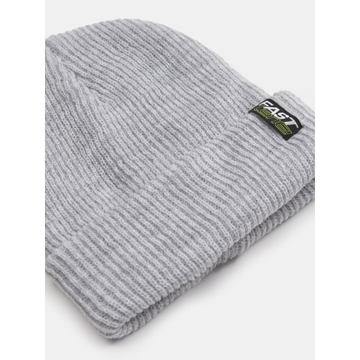 Sinsay - Czapka w prążek - szary Sinsay L Sinsay