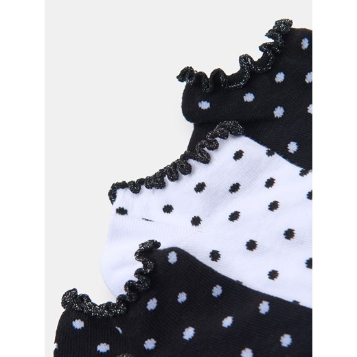 Sinsay - Krótkie skarpetki w groszki 5 pack - wielobarwny Sinsay 39/41 Sinsay