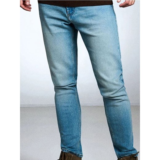 Sinsay - Jeansy slim fit - niebieski Sinsay 34 Sinsay