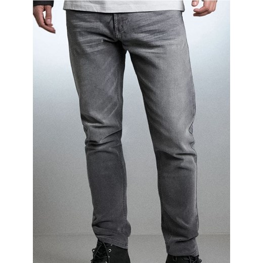 Sinsay - Jeansy slim fit - szary Sinsay 34 Sinsay