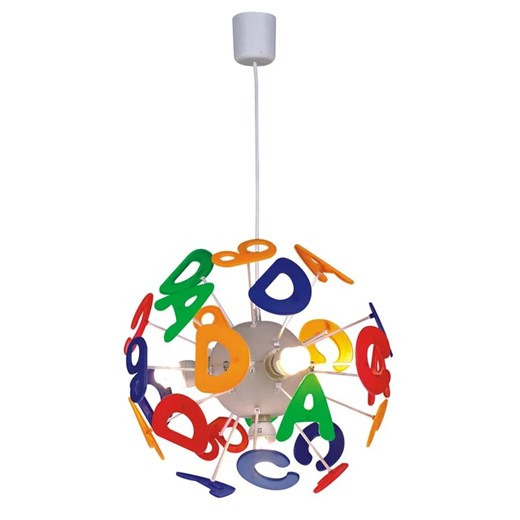 Lampa wisząca dla dzieci z literkami - S546-Folda ze sklepu Edinos.pl w kategorii Lampy wiszące - zdjęcie 186447619