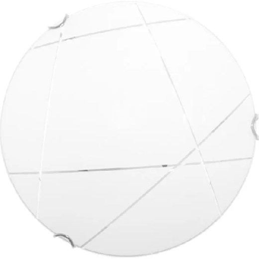 Minimalistyczny okrągły plafon 40 cm - S934-Zoa ze sklepu Edinos.pl w kategorii Lampy sufitowe - zdjęcie 186447698