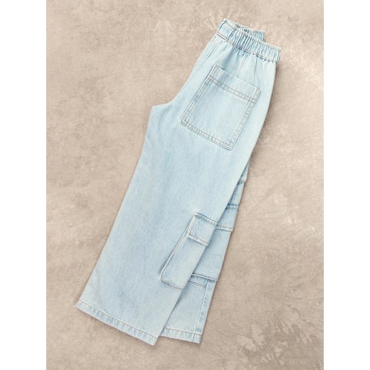 Reserved - Jeansy straight fit - niebieski ze sklepu Reserved w kategorii Spodnie chłopięce - zdjęcie 186448125