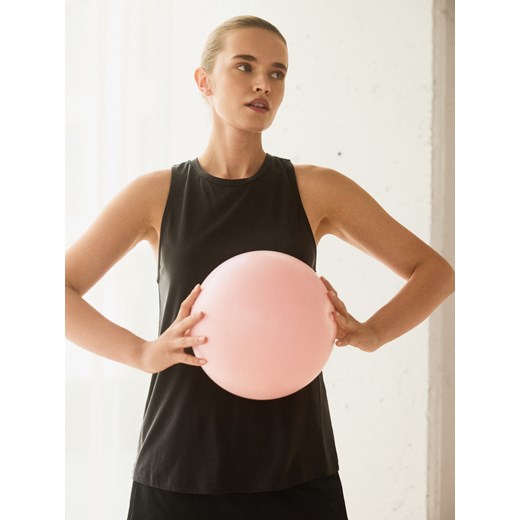 Reserved - Koszulka z modalem - granatowy ze sklepu Reserved w kategorii Bluzki damskie - zdjęcie 186448586