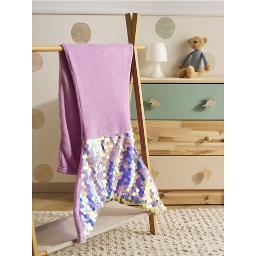 Sinsay - Koc syreni ogon - fioletowy ze sklepu Sinsay w kategorii Koce i pledy - zdjęcie 186448875