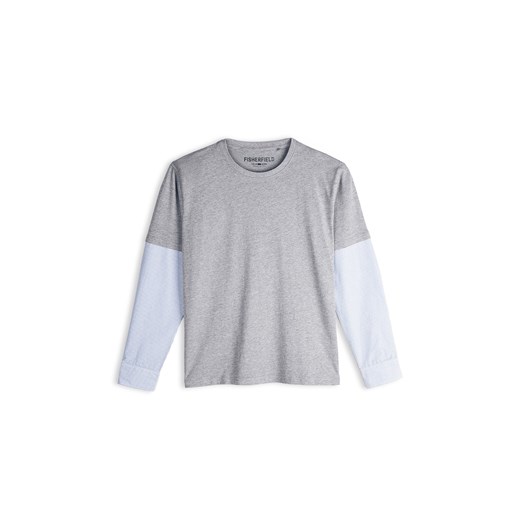 GATE Koszulka z kontrastowymi koszulowymi rękawami S ze sklepu gateshop w kategorii T-shirty męskie - zdjęcie 186448939