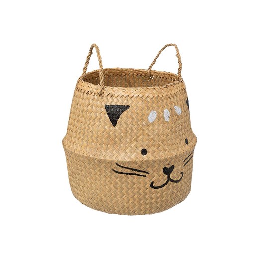 WellHome for Kids Kosz "Pipo" w kolorze jasnobrązowym - wys. 38 x Ø 37 cm - id: 17240317 - marki Wellhome For Kids - 186449337 WellHome for Kids Kosz "Pipo" w kolorze jasnobrązowym - wys. 38 x Ø 37 cm ze sklepu Limango Polska w kategorii Akcesoria i przechowywanie - zdjęcie 186449337