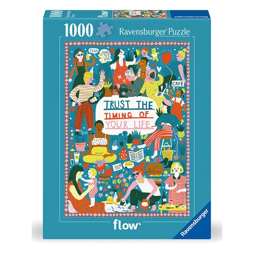 Ravensburger 1000-częściowe puzzle &quot;Trust Timing of your Life&quot; - 14+ ze sklepu Limango Polska w kategorii Puzzle - zdjęcie 186449397
