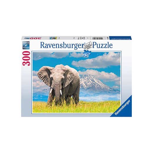 Ravensburger 300-częściowe puzzle "African Elephant" - 10+ Ravensburger onesize okazja Limango Polska