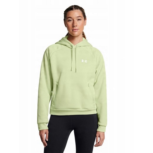 Under Armour Bluza w kolorze zielonym ze sklepu Limango Polska w kategorii Bluzy damskie - zdjęcie 186449448