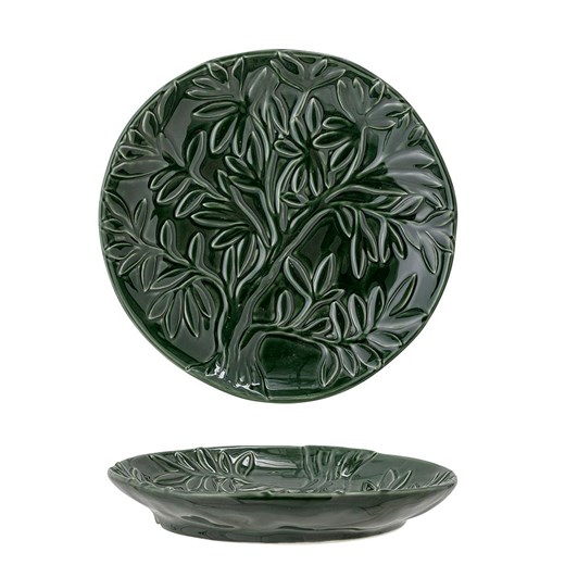 Bloomingville Talerzyk deserowy &quot;Savanna&quot; w kolorze zielonym - Ø 19 cm ze sklepu Limango Polska w kategorii Naczynia - zdjęcie 186449827