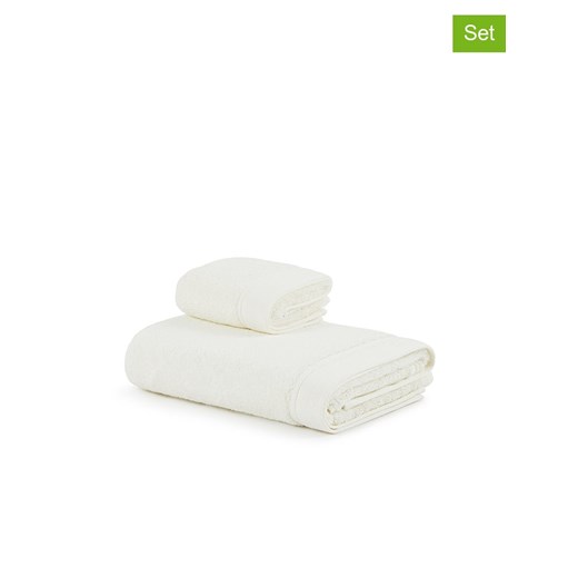 Lanerossi Ręczniki (2 szt.) w kolorze białym do rąk ze sklepu Limango Polska w kategorii Ręczniki - zdjęcie 186450026