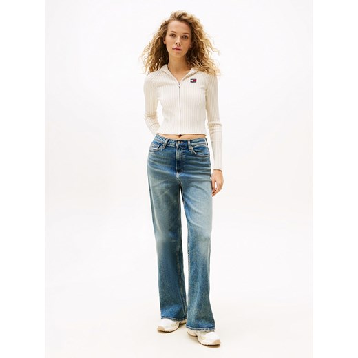 TOMMY JEANS Kardigan w kolorze kremowym ze sklepu Limango Polska w kategorii Swetry damskie - zdjęcie 186450285