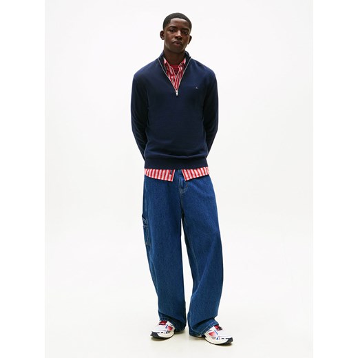 TOMMY JEANS Sweter w kolorze granatowym ze sklepu Limango Polska w kategorii Swetry męskie - zdjęcie 186450299