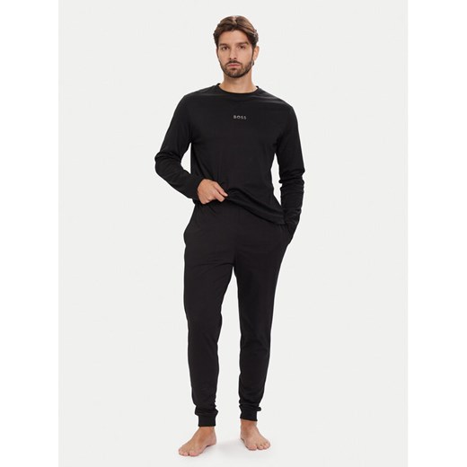 BOSS Piżama Xmas 50550547 Czarny Regular Fit S MODIVO