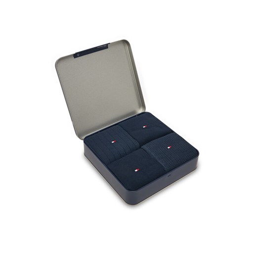 Tommy Hilfiger Skarpety długie 701235378 Granatowy ze sklepu MODIVO w kategorii Skarpetki męskie - zdjęcie 186450435
