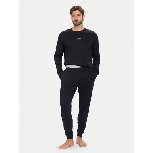 BOSS Piżama Xmas 50550547 Granatowy Regular Fit ze sklepu MODIVO w kategorii Piżamy męskie - zdjęcie 186450467