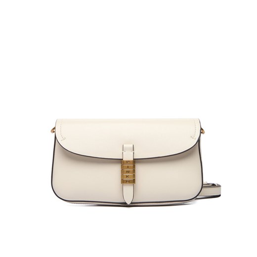 PINKO Torebka Saddle Flat AI 25-26 PCPL 105349 A1ZX Écru ze sklepu MODIVO w kategorii Listonoszki - zdjęcie 186450539