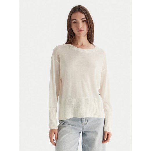 Armani Exchange Sweter XW000772 AF16602 U1003 Écru Relaxed Fit ze sklepu MODIVO w kategorii Swetry damskie - zdjęcie 186450556