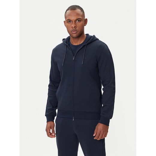 Emporio Armani Underwear Bluza EM000653 AF14976 UB102 Granatowy Regular Fit ze sklepu MODIVO w kategorii Bluzy męskie - zdjęcie 186450605