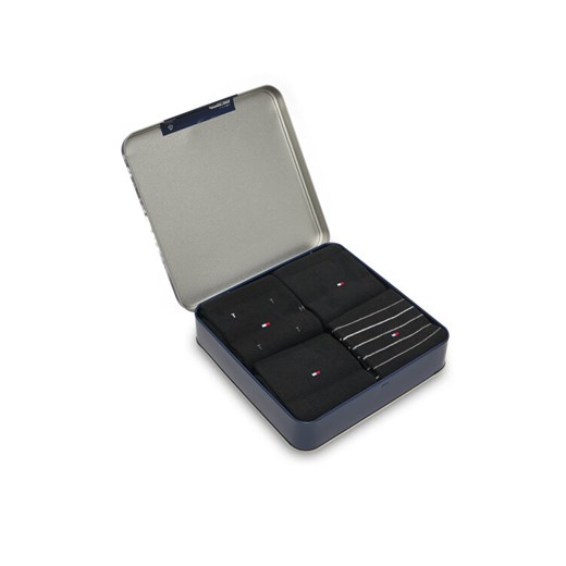 Tommy Hilfiger Skarpety długie 701235375 Czarny ze sklepu MODIVO w kategorii Skarpetki męskie - zdjęcie 186450606