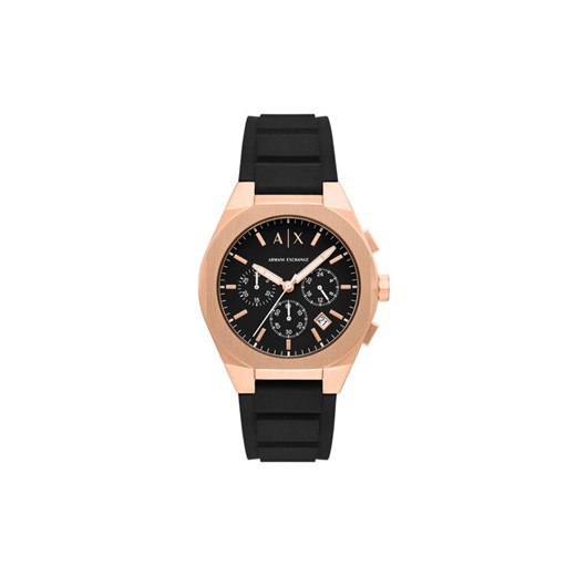 Armani Exchange Zegarek Sync AX4190 Czarny ze sklepu MODIVO w kategorii Zegarki - zdjęcie 186450658