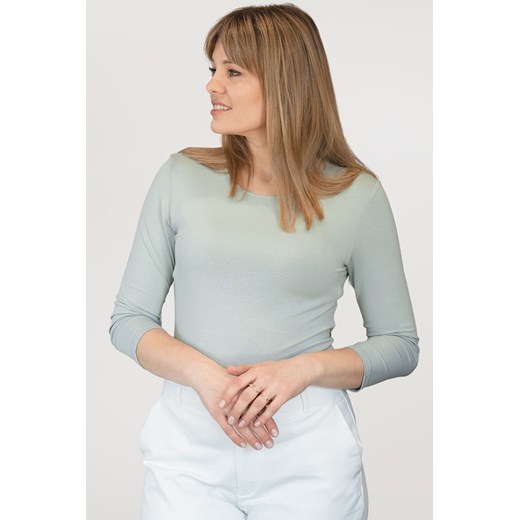 Bluzka klasyczna Babell Manati r.3/4 mięta ze sklepu kontri.pl w kategorii Bluzki damskie - zdjęcie 186452369
