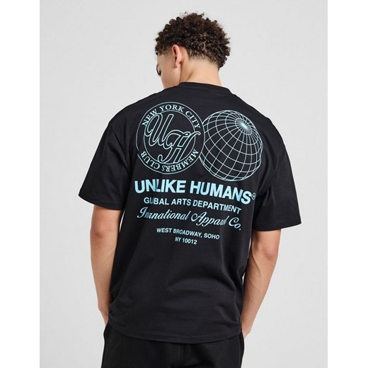 UNLIKE HUMANS T-SHIRT WIRED TEE BLK-BLK ze sklepu JD Sports  w kategorii T-shirty męskie - zdjęcie 186452648