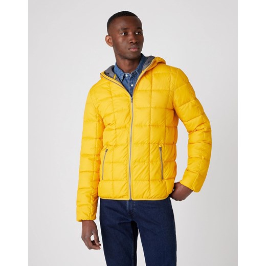 MĘSKA KURTKA PRZEJŚCIOWA WRANGLER THE PUFFER GOLDEN ROD W4C6WRX1K 112129099 ze sklepu YouNeedit.pl w kategorii Kurtki męskie - zdjęcie 186452857