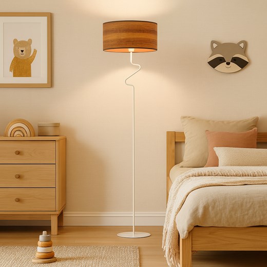 Nowoczesna lampa podłogowa z abażurem MORONI ECO - id: 10551 - marki Ciekot Partners Sp. Z O. O. - 186453699 Nowoczesna lampa podłogowa z abażurem MORONI ECO ze sklepu Lysne w kategorii Lampy podłogowe - zdjęcie 186453699