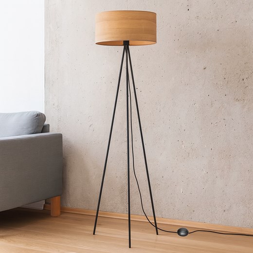Metalowa lampa podłogowa na trójnogu SEWILLA ECO - id: 6399 - marki Ciekot Partners Sp. Z O. O. - 186453787 Metalowa lampa podłogowa na trójnogu SEWILLA ECO ze sklepu Lysne w kategorii Lampy podłogowe - zdjęcie 186453787