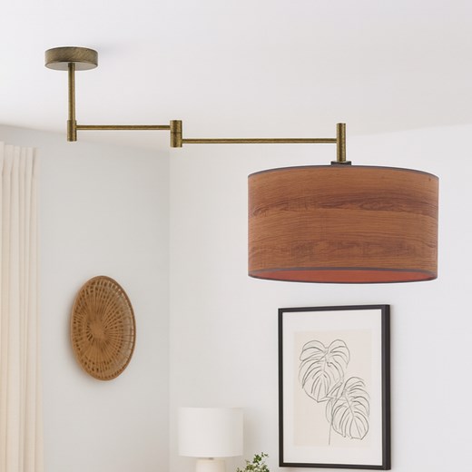 Regulowana lampa sufitowa z przegubami RANGUN ECO w stylu skandynawskim ze sklepu Lysne w kategorii Lampy sufitowe - zdjęcie 186453826