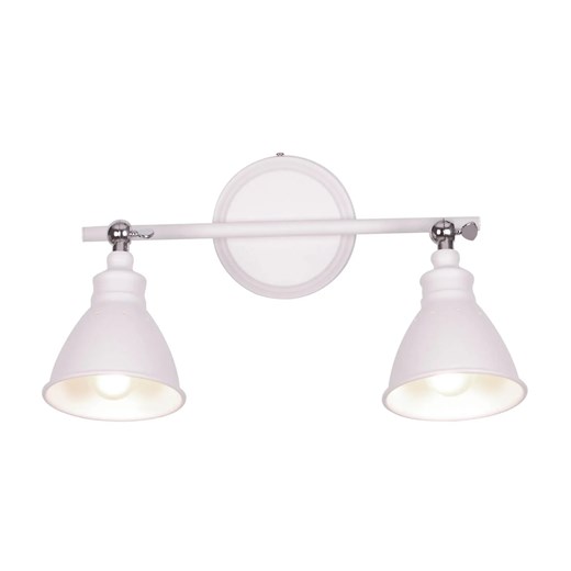 Biała podwójna lampa sufitowa reflektorowa loft - A772-Animas ze sklepu Edinos.pl w kategorii Lampy podłogowe - zdjęcie 186454317