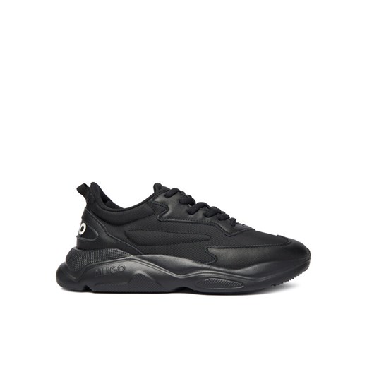 Sneakersy HUGO Leon 50552663 Czarny ze sklepu eobuwie.pl w kategorii Buty sportowe dziecięce - zdjęcie 186456965
