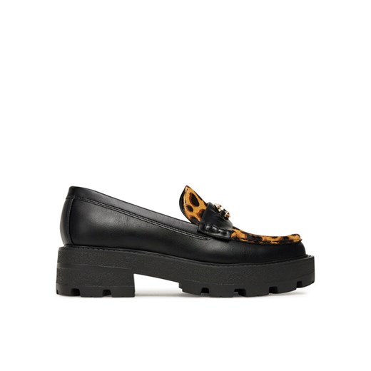 Loafersy Guess FLTYK2 LEP14 Czarny ze sklepu eobuwie.pl w kategorii Lordsy damskie - zdjęcie 186456975