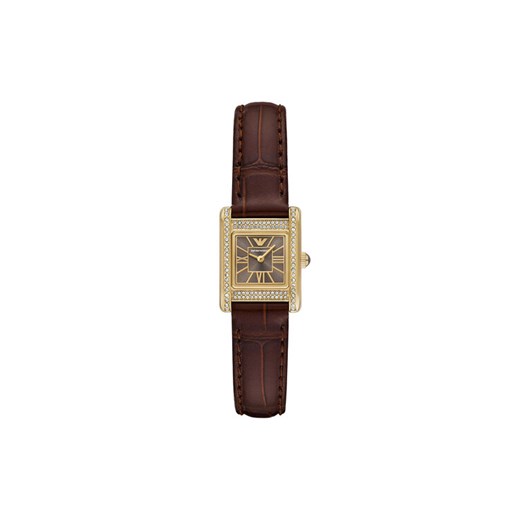 Zegarek Emporio Armani Genni AR11705 Złoty ze sklepu eobuwie.pl w kategorii Zegarki - zdjęcie 186457017
