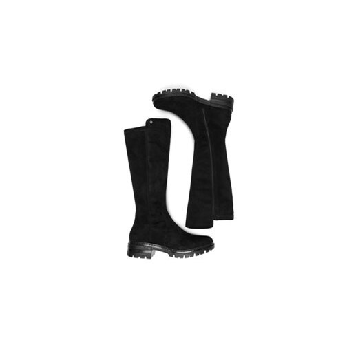 Kozaki Rieker 76890-00 Czarny Rieker 41 eobuwie.pl