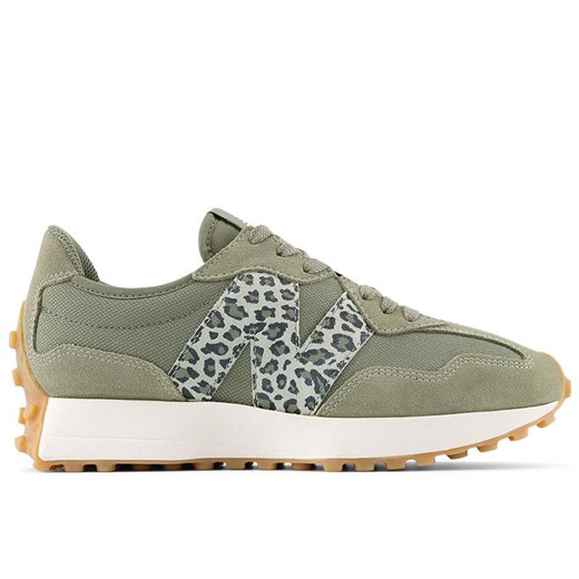 Buty damskie New Balance WS327LPB - zielone ze sklepu streetstyle24.pl w kategorii Buty sportowe damskie - zdjęcie 186458385