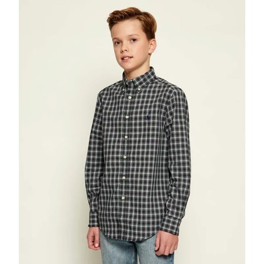 POLO RALPH LAUREN Koszula | Regular Fit | stretch ze sklepu Gomez Fashion Store w kategorii Koszule chłopięce - zdjęcie 186460085