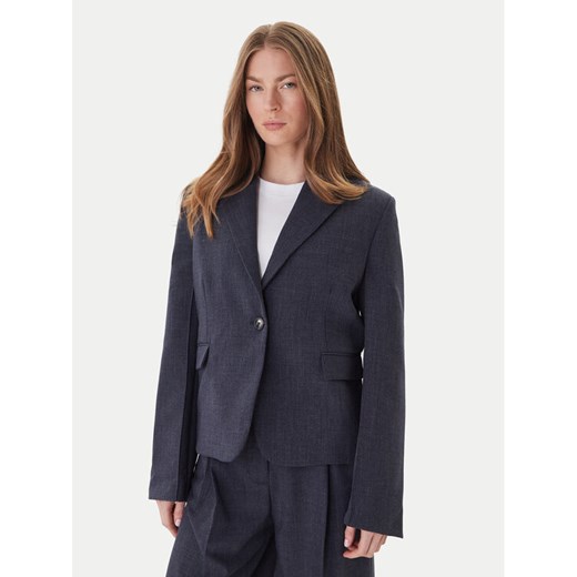 ViCOLO Marynarka TF0203 Granatowy Regular Fit ze sklepu MODIVO w kategorii Marynarki damskie - zdjęcie 186460675