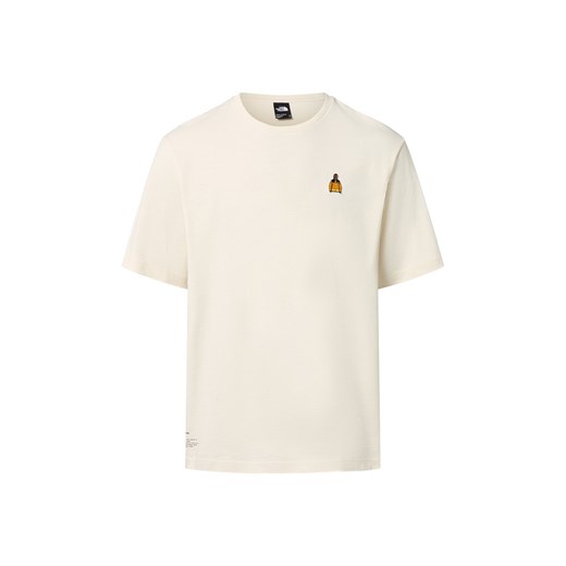 The North Face Koszulka męska - The Mountain Mężczyźni Bawełna écru jednolity ze sklepu vangraaf w kategorii T-shirty męskie - zdjęcie 186461079