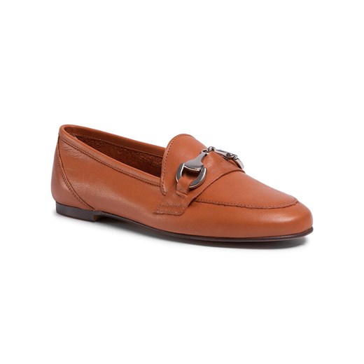 Loafersy Filipe 10619 Brązowy ze sklepu eobuwie.pl w kategorii Lordsy damskie - zdjęcie 186461739