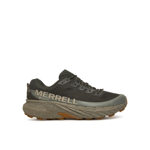 Sneakersy Merrell Agility Peak 5 Gore-Tex J068701 Khaki ze sklepu eobuwie.pl w kategorii Buty sportowe męskie - zdjęcie 186461755