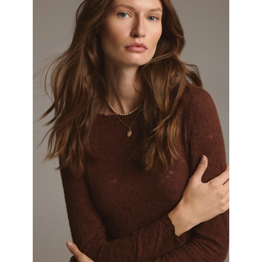 Reserved - Zestaw naszyjników - złamana biel ze sklepu Reserved w kategorii Naszyjniki - zdjęcie 186462308