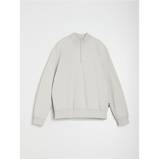 Sinsay - Bluza basic - kremowy ze sklepu Sinsay w kategorii Bluzy męskie - zdjęcie 186464116
