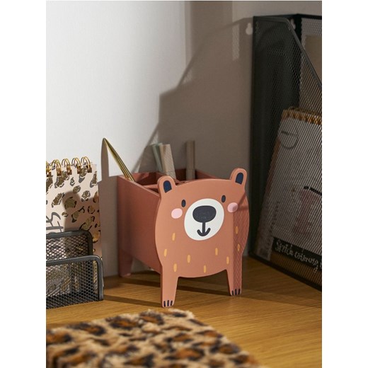 Sinsay - Organizer na biurko z przegródkami w kształcie misia - beżowy ze sklepu Sinsay w kategorii Zabawki - zdjęcie 186464156