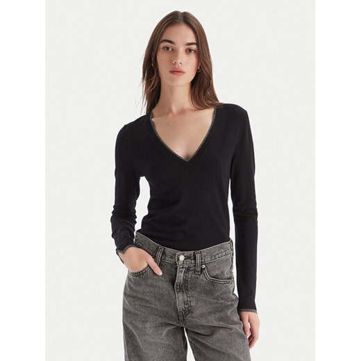 Liu Jo Sweter MF5227 MS49I Czarny Regular Fit ze sklepu MODIVO w kategorii Swetry damskie - zdjęcie 186464286
