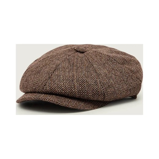 Barbour Kaszkiet FyneTweed Baker Boy | z dodatkiem wełny Barbour XL Gomez Fashion Store