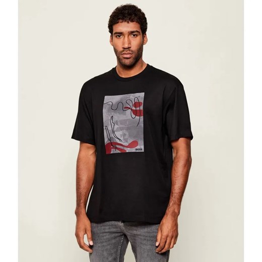 BOSS BLACK T-shirt C-Tames 20 | Relaxed fit ze sklepu Gomez Fashion Store w kategorii T-shirty męskie - zdjęcie 186466618