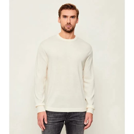 Calvin Klein Wełniany sweter | Regular Fit ze sklepu Gomez Fashion Store w kategorii Swetry męskie - zdjęcie 186466659